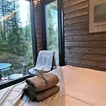 Lapland Landscape Xxl With Nature View, Sauna, Fireplace & Kitchen, Sodankylae, Luosto, Fell Village * 洛斯托