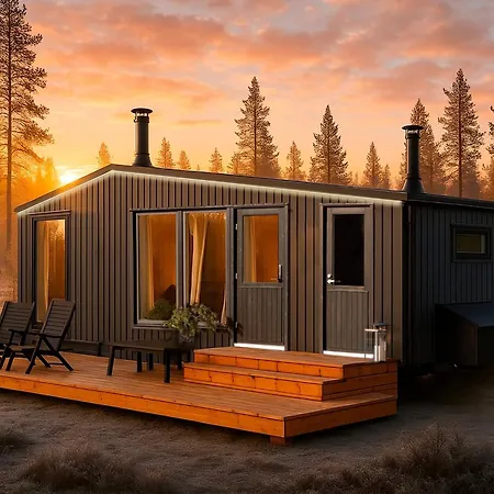 Landscape - Fell Village Xxl, Nature View With Sauna And Fireplace, Yllaes 5min Muonio