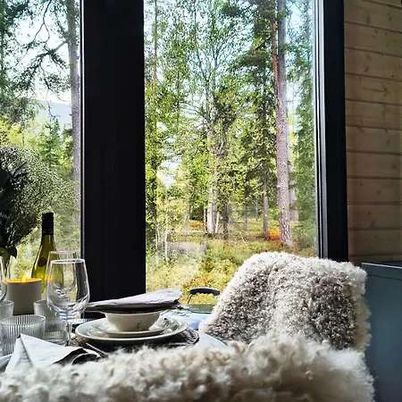 Lapland Landscape Xxl With Nature View, Sauna, Fireplace & Kitchen, Sodankylae, Luosto, Fell Village Ferienhaus Luosto