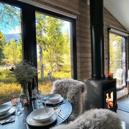 Lapland Landscape Xxl With Nature View, Sauna, Fireplace & Kitchen, Sodankylae, Luosto, Fell Village * Luosto