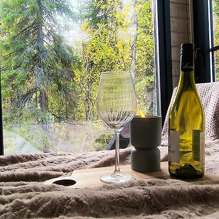 Ferienhaus Lapland Landscape Xxl With Nature View, Sauna, Fireplace & Kitchen, Sodankylae, Luosto, Fell Village