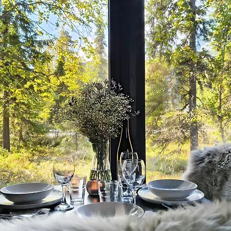 Ferienhaus Lapland Landscape Xxl With Nature View, Sauna, Fireplace & Kitchen, Sodankylae, Luosto, Fell Village